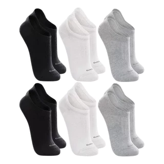 Kit 6 Pares Meias Masculina Lupo Algodão Soquete Invisível