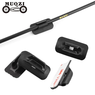 MUQZI 4pcs MTB Bike Brake Shifter Carcaça Do Cabo Freio De Bicicleta Clipes Guia Da Linha De Cabos Derailleur Clip Base Tubo