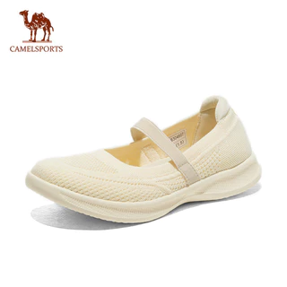 CAMEL SPORTS Novos Sapatos Respiráveis Para A Mãe Mulheres Tênis Confortáveis Avó De Meia-Idade Soft-Soled Walking Sneakers