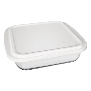Assadeira Nadir Marinex em Vidro Quadrada com Tampa 1,8L - Item Sortido
