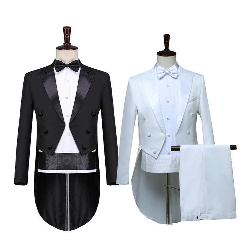 Fatos De Casamento Clássicos De Casaco De Cauda De Tuxedo Para Homens ...