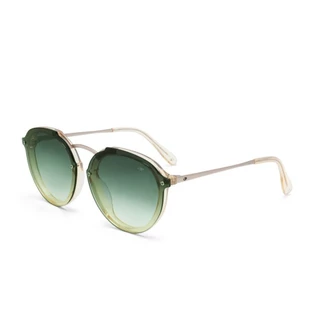 Óculos Solar Mormaii M0052j5371 Dourado Fosco Lente Verde Degradê