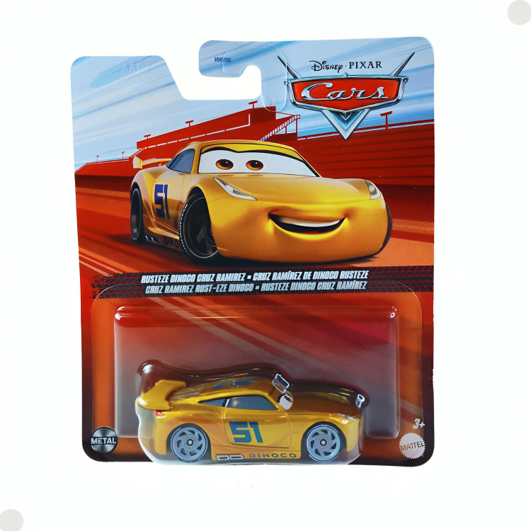 Carro Disney Pixar Filme Cars Miniatura 1:55 DXV29 - Mattel