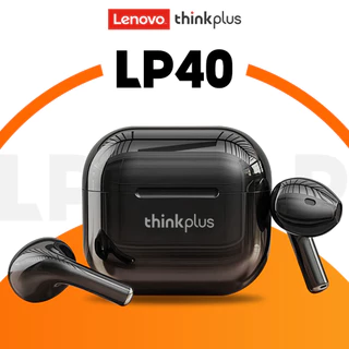Fone De Ouvido LP40 Verdadeiro IPX5 Sem Fio Do TWS Bluetooth 5.1 HD Estéreo Baixo Latecy Gaming Com Mic Música