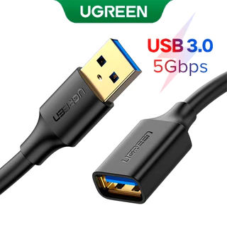 UGREEN Cabo Extensor Usb 3.0 Macho/Fêmea 3 Metros Preto