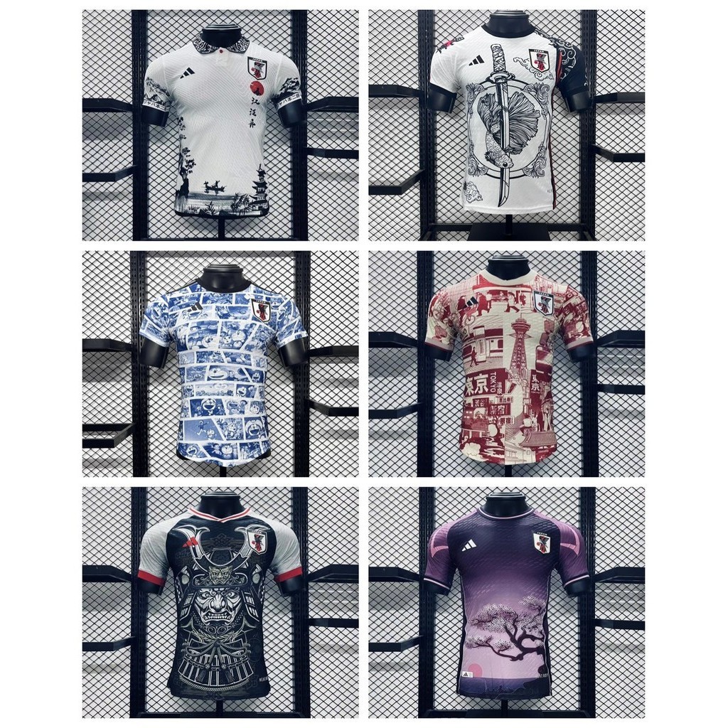 [Edição Jogador] 2425 Nova Especial Japão Roupa Esportiva De Alta Qualidade Camisa De Manga Curta De Futebol Top Da Linha AAA T-shirt +