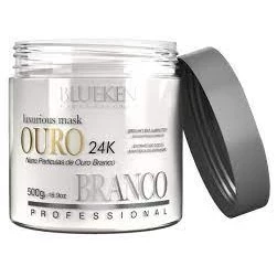 Mascara capilar profissional Ouro Branco 500g Blueken