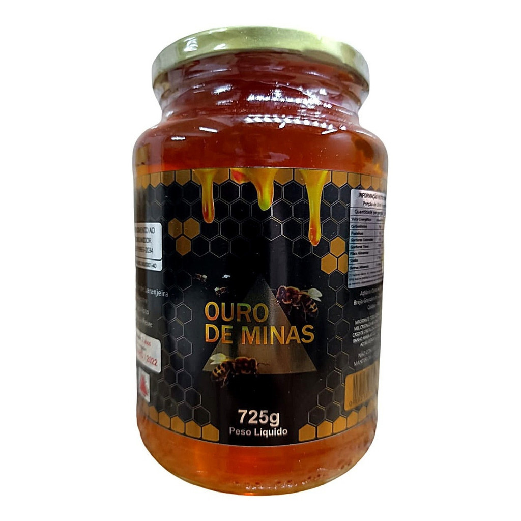 Mel Ouro De Minas Florada Silvestre 725g