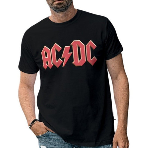 Camiseta Acdc Bandas De Rock Ac Dc Camisas Rock And Roll | Shopee Brasil