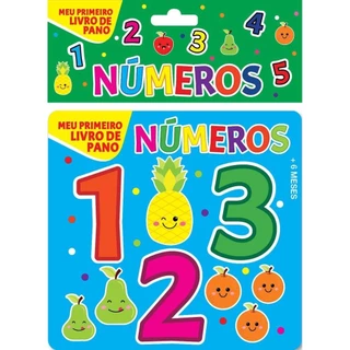 Meu Primeiro Livro de Pano Numerais