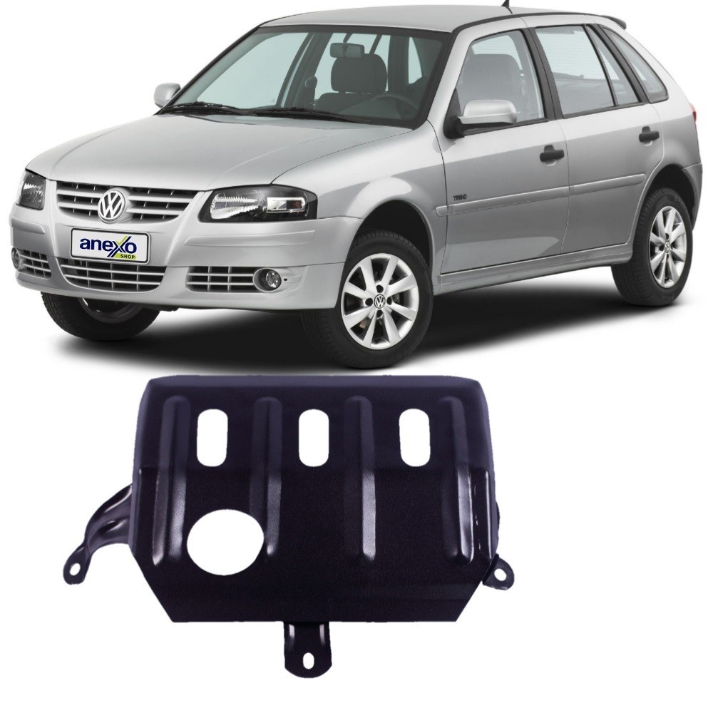 Protetor de Cárter Volkswagen Gol G4 2006 a 2013 Atos AT-2002 Peito de ...