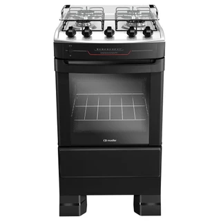 Fogão Mueller 4 Bocas Mesa de Inox e Acendimento Automático MFI4BF