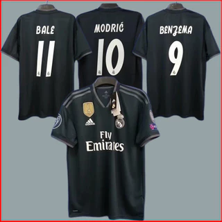 18-19 Real Madrid Retro Football Jersey Camisa De Futebol De Alta Qualidade