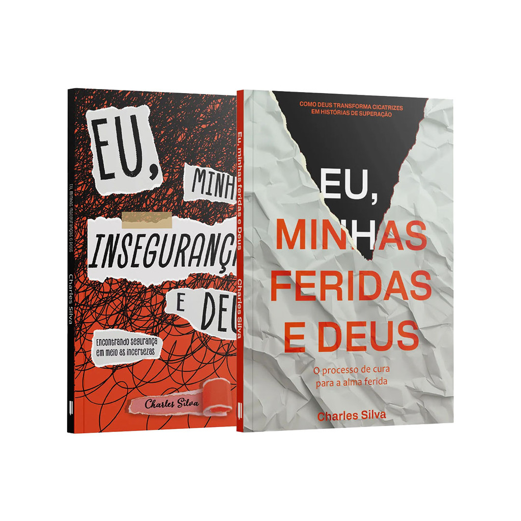 Kit 2 Livros - Eu, minha Angustia e Deus | Eu, minhas feridas e Deus ...