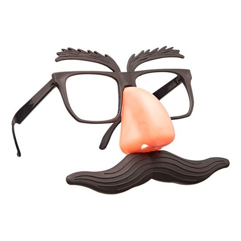 Óculos Com Bigode Nariz Para Festa Fantasia Infantil