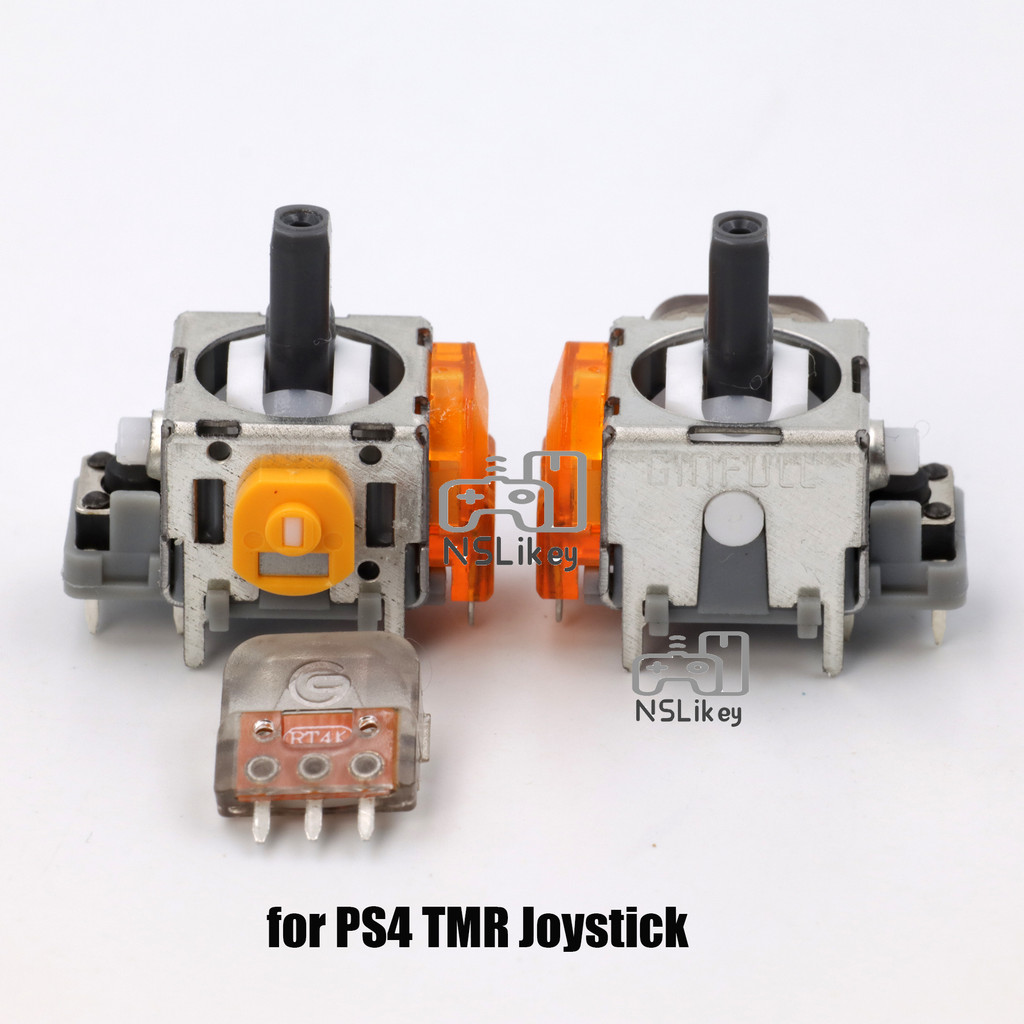 GINFULL 2 Pçs TMR Efeito Eletromagnético 3D Analógico Joystick