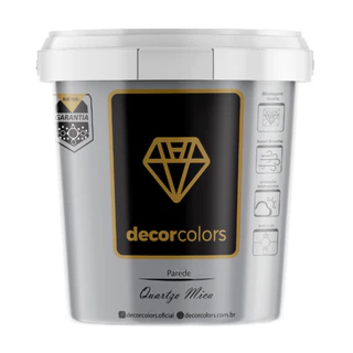 Pedras Naturais Quartzo Mica 23 kg - Decor Colors