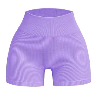 Short Canelado Fitness Academia Empina Bumbum
