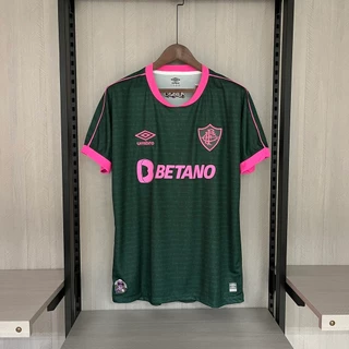Camiseta De Futebol De Alta Qualidade Verde Fluminense 2023-2024 2nd Away