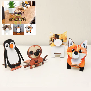 [Expositor De Óculos 3D Kawaii Animal Glasses Rack Cute Cartoon Carvings Sunglass Shelf Eyeglass Stand Jewelry Holder Showcase [Preferido]