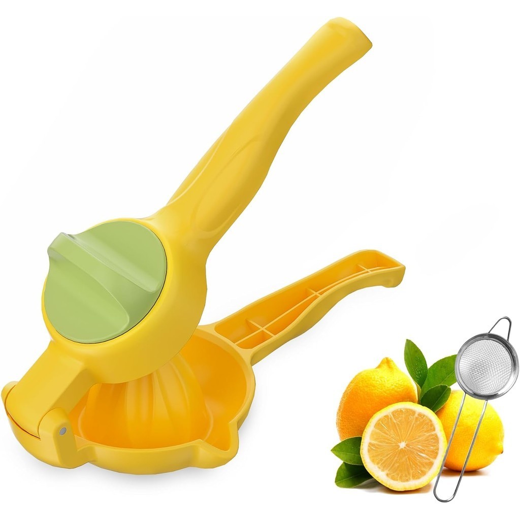 Espremedor de limão com lâmina articulada giratória e funil para extração máxima de suco KL-730 B0D2NHLHFB