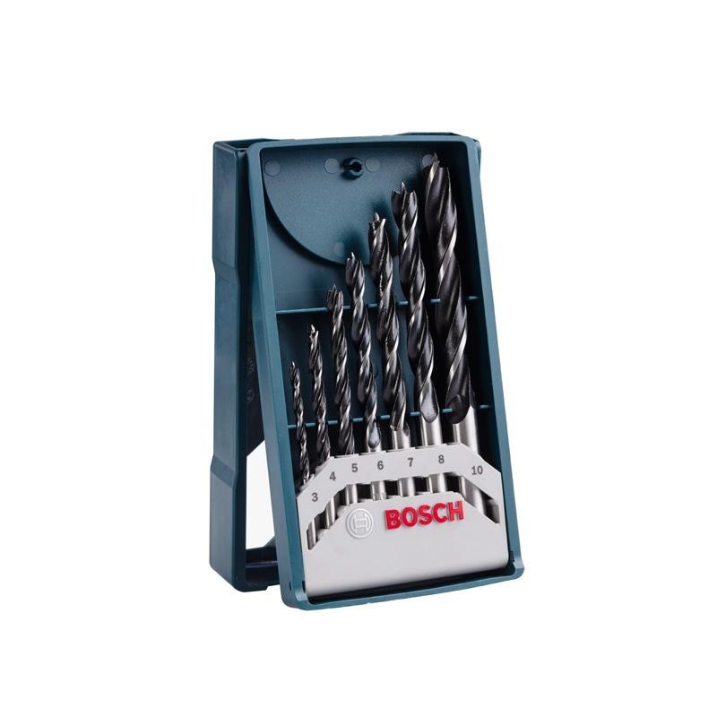 Conjunto de Broca Bosch Madeira 7 Peças | Shopee Brasil