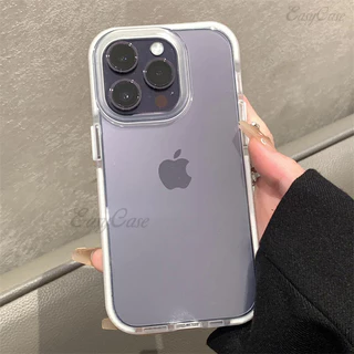Estojo De silicone Transparente anti-Gotas Para Iphone 15 13 14 12 pro 15 14 13 12 11 max Tampa Protetora 15Pro coque fundas