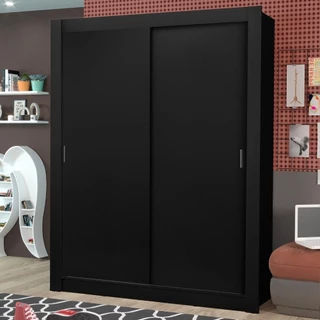 Guarda-Roupa Solteiro Madesa Dallas Plus 2 Portas de Correr 4 Gavetas em Oferta na Shopee