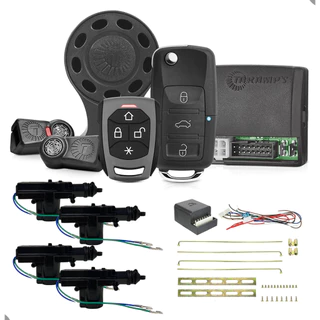 Kit Alarme Tarsafe TW20CH G4 Antigo Taramps Trava Carro + Chave Canivete + Controle Remoto + Trava Universal KX3 em Oferta na Shopee