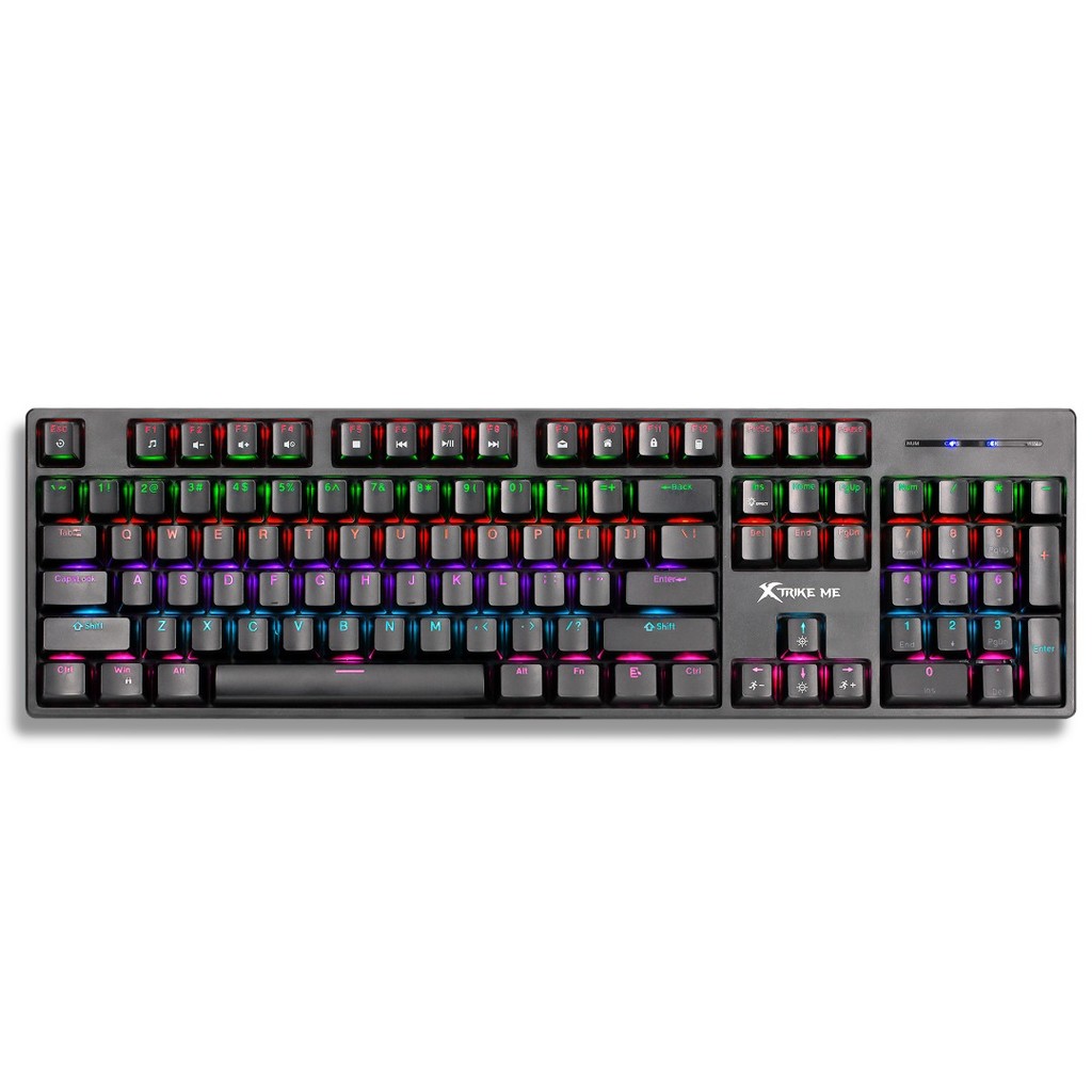 Teclado Mecânico Gamer Xtrike-ME GK-918 Switch Blue USB ANSI