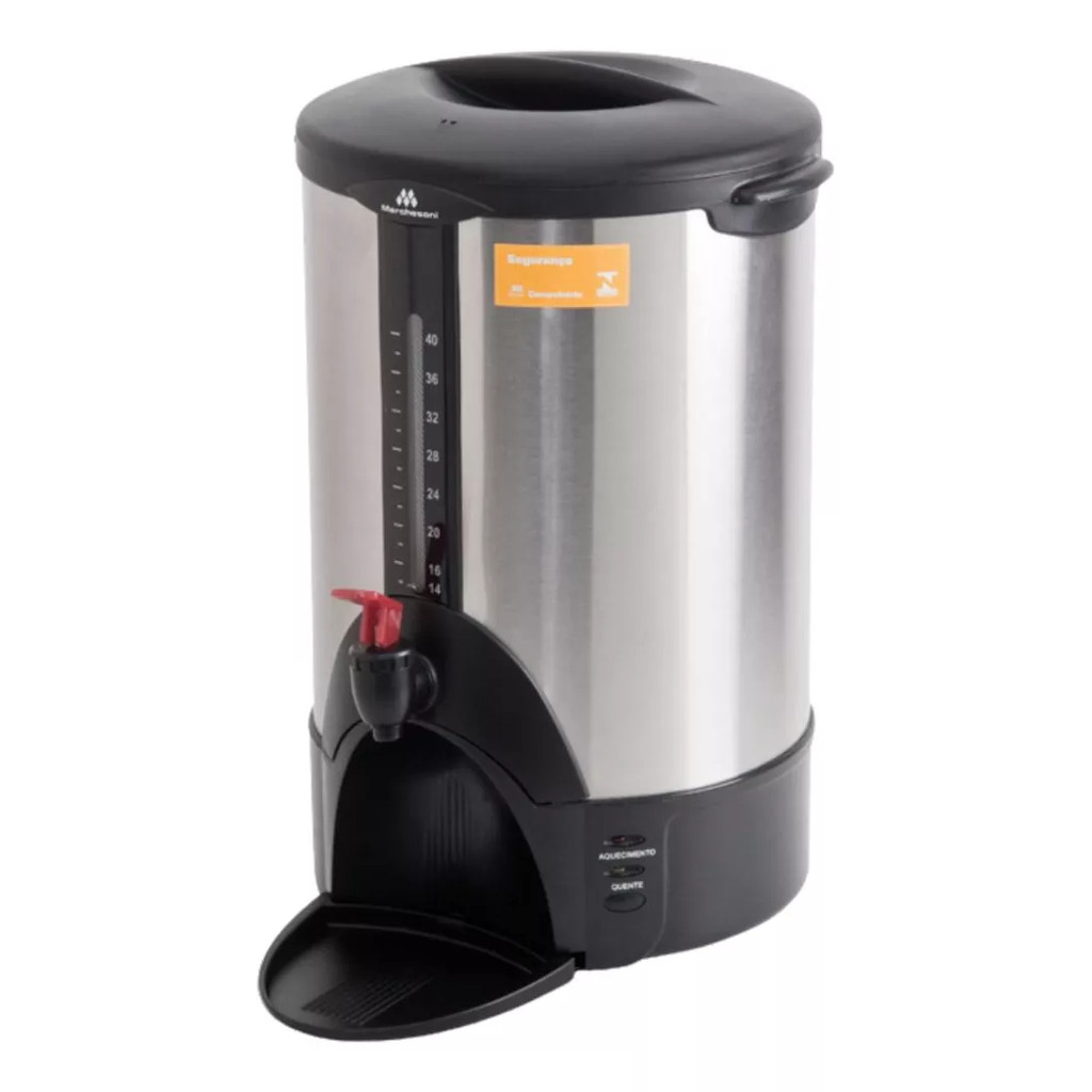 Cafeteira Automática Maquina Café 6 Litros Marchesoni Inox