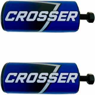 Crosser Tubo Par Slider Protetor Carenagem Motor Tanque Azul Pedal Moto para Mata Cachorro