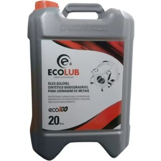 Óleo solúvel sintético biodegradável 20 litros - ECO-100 - Ecolub