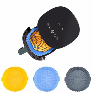 Formas De Assadeira Para Fritadeira Air Fryer Em Silicone Flexível Lavável
