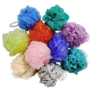 Esponjas De Banho Esfoliante Bucha Nylon Kit de 10 a 50 Unidades