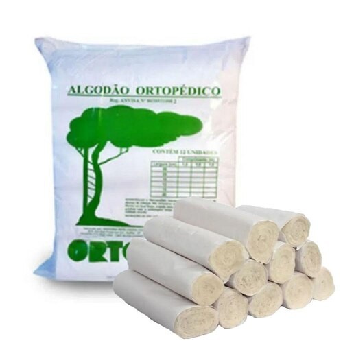 Atadura de Algodão Ortopédico c/12 Ortobom