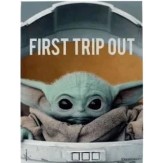 QUADRO METAL SLIM 26X20CM YODA   10082745 em Oferta na Shopee