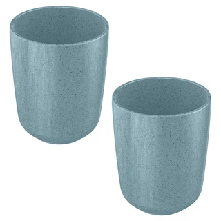 2x Porta Escova de Dente de Pia Banheiro OU Osaka Azul