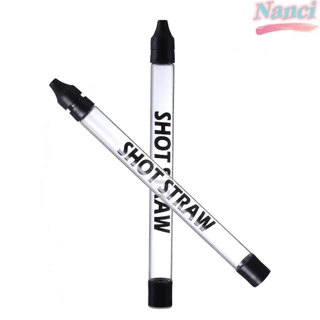 NANCI Shot Straw , Óculos Canudos Para Bebidas , Whiskey Reutilizável Transparentes E Fortes Todas As Garrafas Padrão , Tumbler