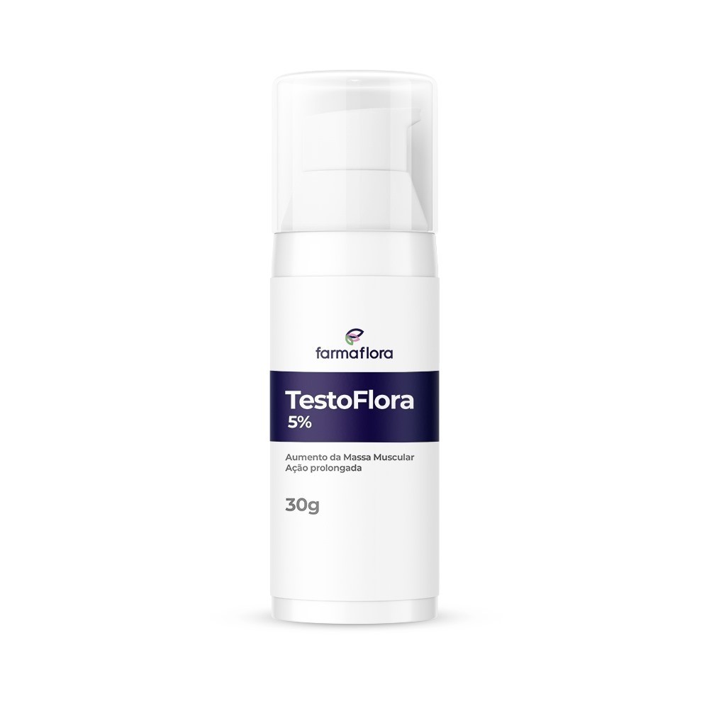 Tst GelFlora 5% 30g Gel Transdérmico Bioidentico Farmaflora