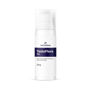 Tst GelFlora 5% 30g Gel Transdérmico Bioidentico Farmaflora