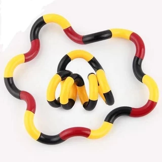FIDGET Brinquedo De Torção Articulados Colorido Antiestresse Enrolamentos Para Adultos/ Crianças