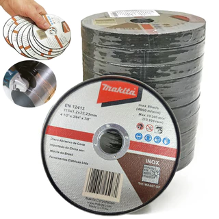 100 Disco Fino Para Corta Inox 115mm Esmerilhadeira Makita em Oferta na Shopee