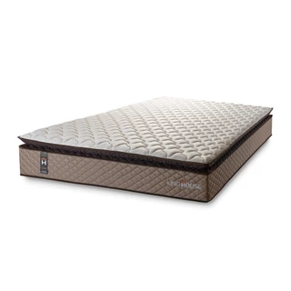 Colchão Espuma D45 Atlanta Casal 138x188x24 Bege