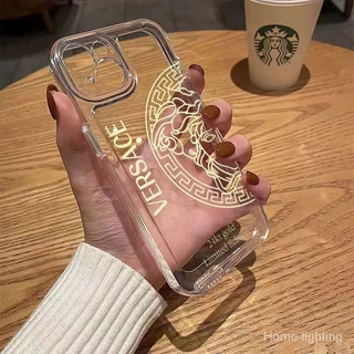 Marca de moda europeia e americana artística linhas avançadas escudo do telefone móvel para iphone aplicável iphone 13 14 Pro Max 15 plus anti-queda XR 8 plus XR 7 plus XS Max dustproof 12