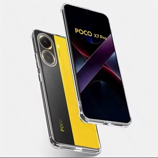 Capa Transparent para POCO X7 PRO Soft TPU Protective Cover Shell Case