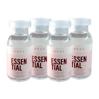 Kit Braé Essential 4x Power Dose Ampola Condicionante 13ml