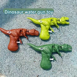 Pistola De Água De Abanar Cabeça De Dinossauro Brinquedo Dino Pulverizador Pressão Praia Brinquedos De Piscina Para Crianças Presente De Menino