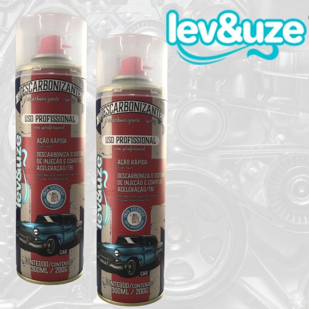 KIT 2 UNIDADES DESCARBONIZANTE LIMPA TBI - 300ML