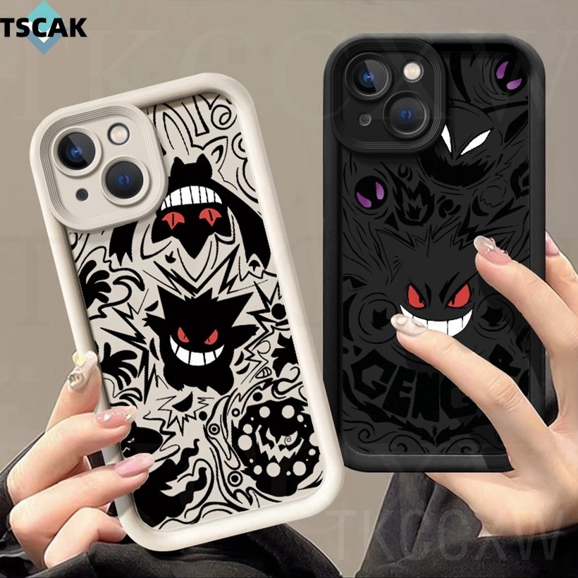 Moda Anime Pokemon Cartoon Graffit Capa Macia Para Xiaomi Poco X6 M6 F5 X5 Pro F4 F3 GT X4 X3 Desenho De Borda Reta